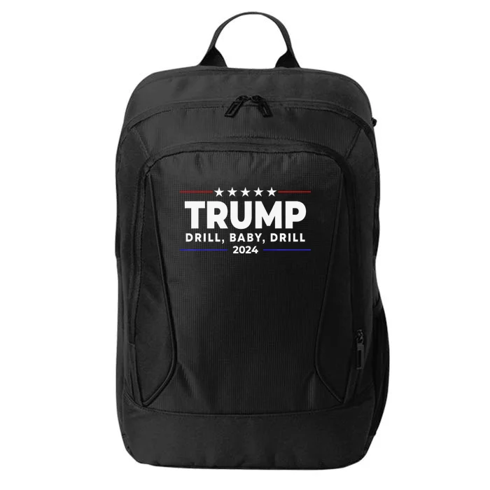 Trump 2024 Drill Baby Drill City Backpack