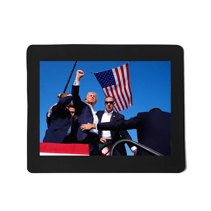 Trump 2024 Donald Trump Fist Pump Mousepad