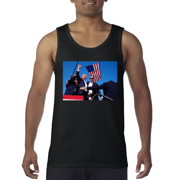 Trump 2024 Donald Trump Fist Pump Tank Top