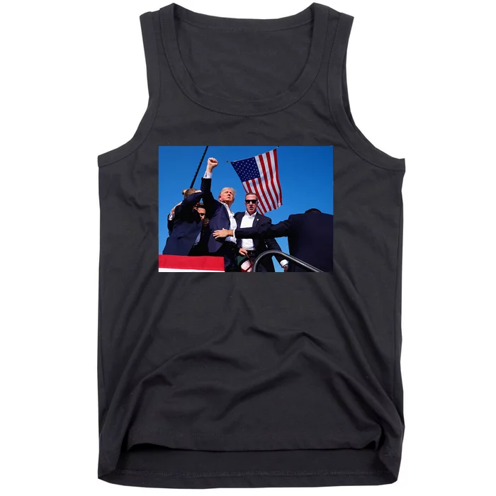 Trump 2024 Donald Trump Fist Pump Tank Top