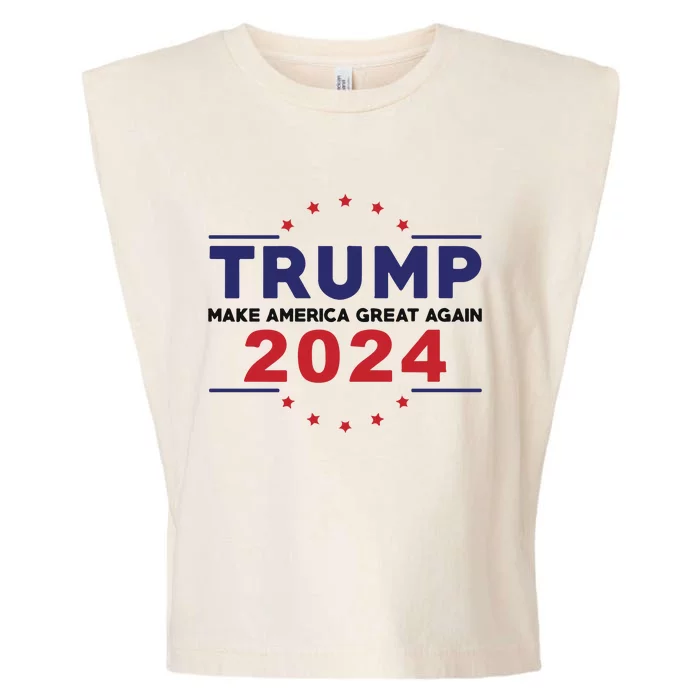 Trump 2024 Donald Trump 2024 Garment-Dyed Women's Muscle Tee