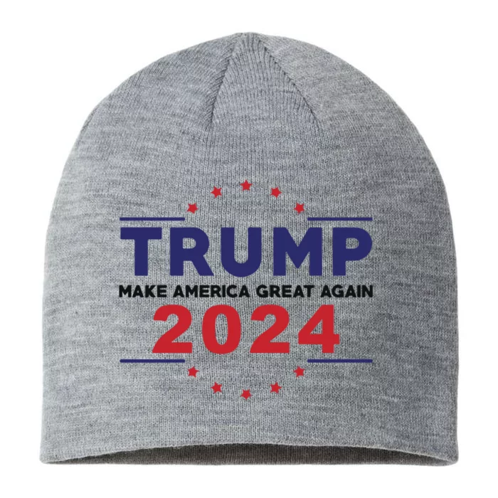 Trump 2024 Donald Trump 2024 8 1/2in Sustainable Knit Beanie