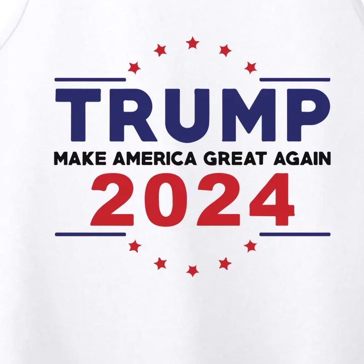 Trump 2024 Donald Trump 2024 Performance Tank