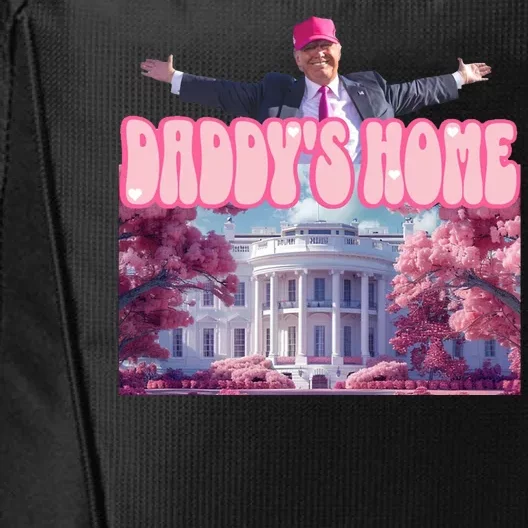 Trump 2024 Daddys Home Pink Classic City Backpack