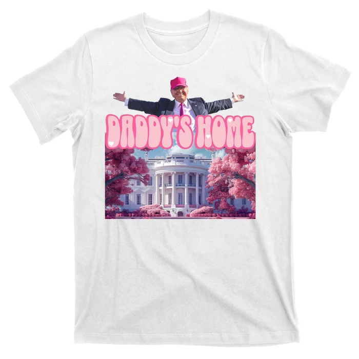 Trump 2024 Daddys Home Pink Classic T-Shirt