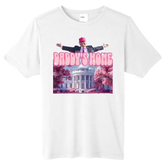 Trump 2024 Daddys Home Pink Classic ChromaSoft Performance T-Shirt