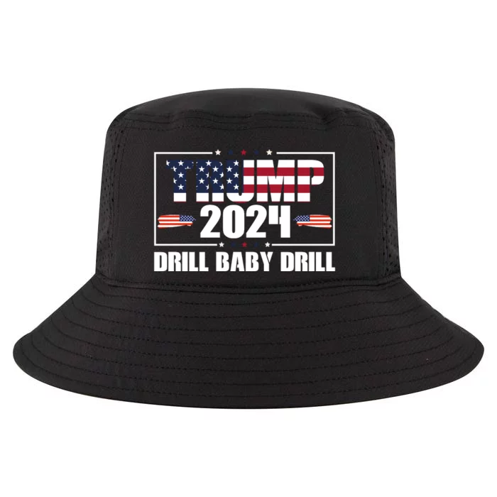 Trump 2024 Drill Baby Drill Cool Comfort Performance Bucket Hat