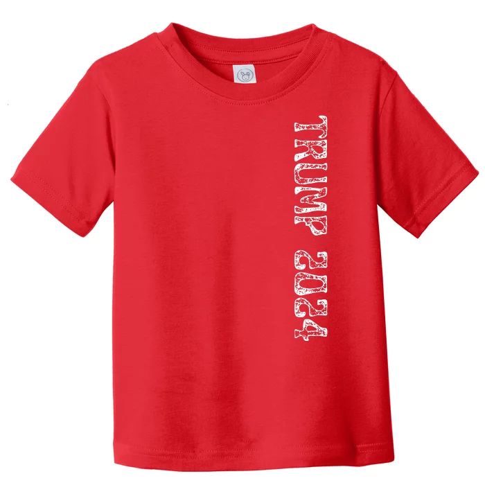 Trump 2024 Election Keep America Great RED USA Apparel Toddler T-Shirt