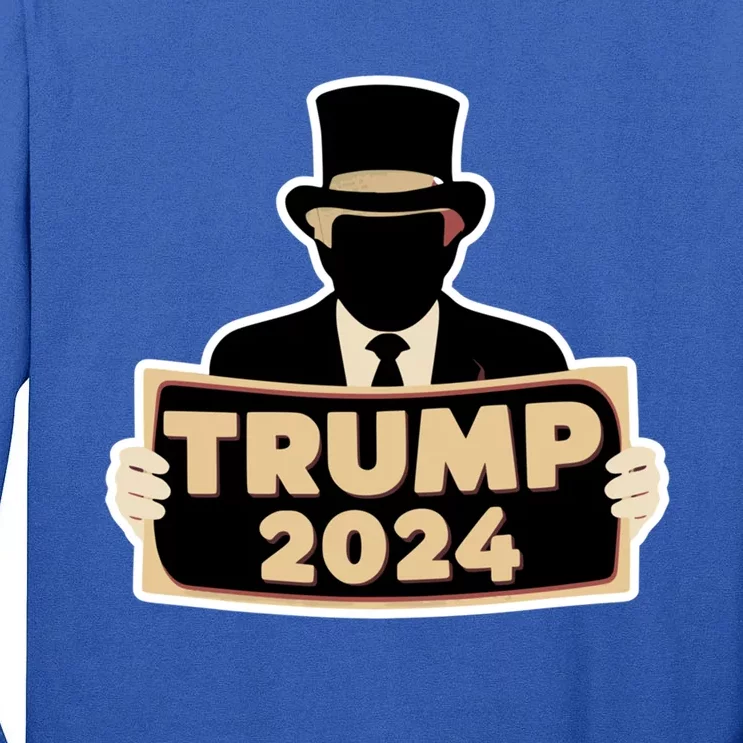 Trump 2024 Election Cute Gift Tall Long Sleeve T-Shirt