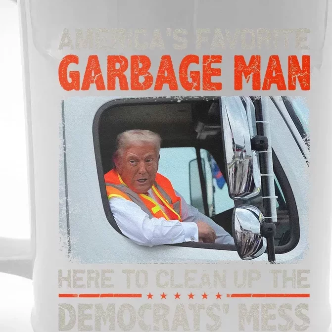 Trump 2024 Election Proud To Be Garbage Vote Trump President Front & Back Beer Stein