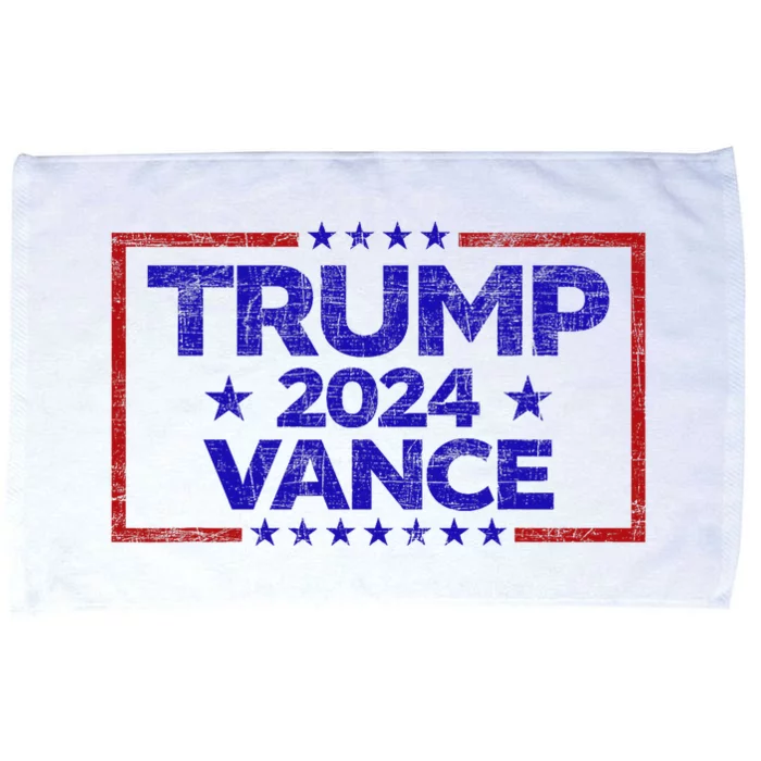 Trump 2024 Election For Republicans Trump Vance 2024 Microfiber Hand Towel