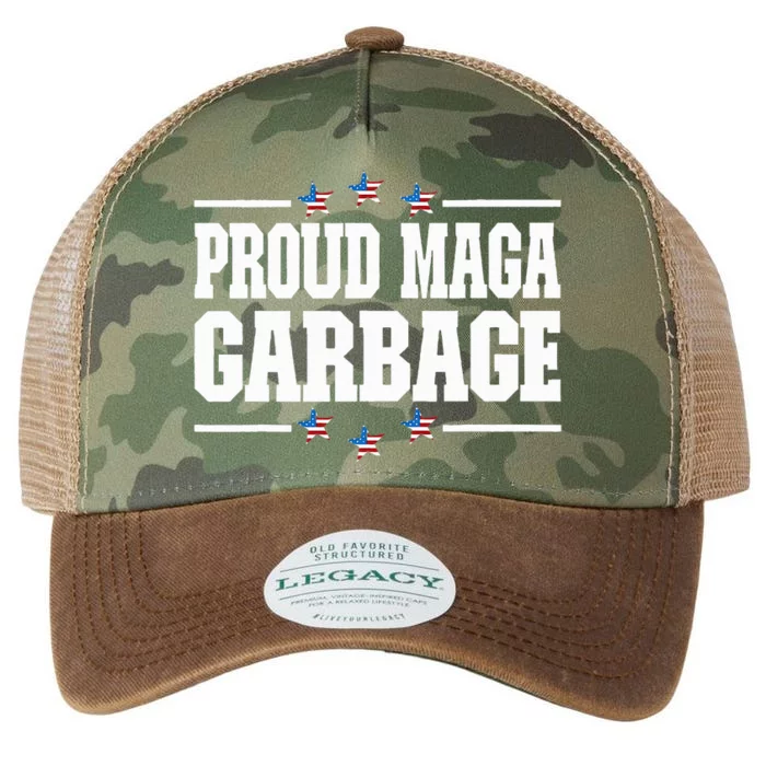 Trump 2024 Election Proud Maga Garbage Vote Trump President Legacy Tie Dye Trucker Hat