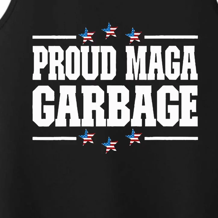 Trump 2024 Election Proud Maga Garbage Vote Trump President Performance Tank