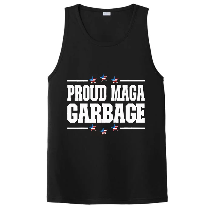 Trump 2024 Election Proud Maga Garbage Vote Trump President Performance Tank