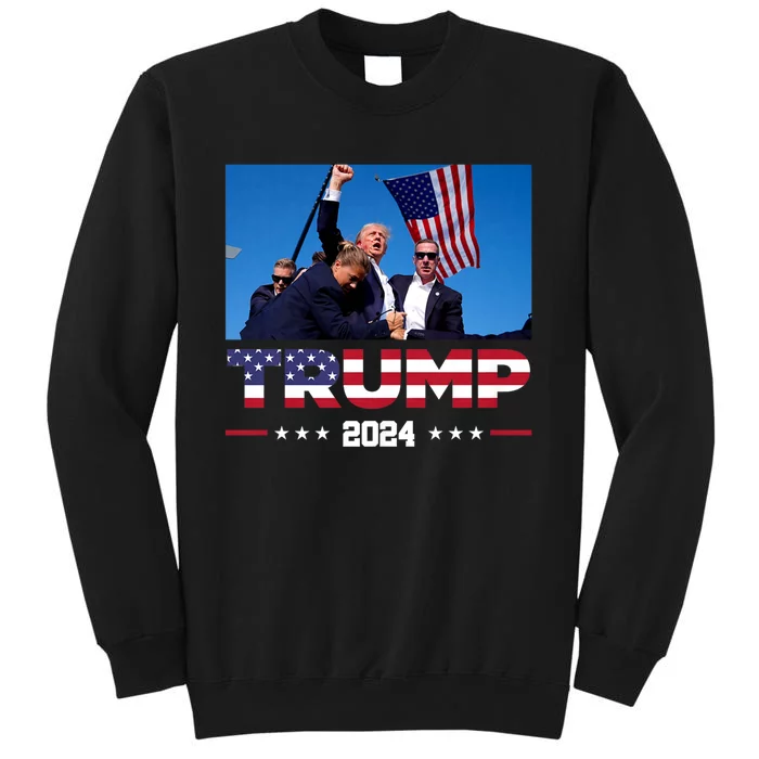 Trump 2024 Election Shot WonT Donald Trump 2024 Survived Shot At Election Rally Tall Sweatshirt