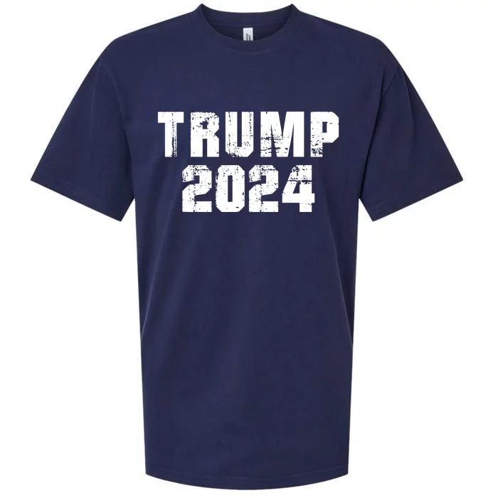 Trump 2024 Election Keep America Great Supporter Gift Muscle Gift Sueded Cloud Jersey T-Shirt