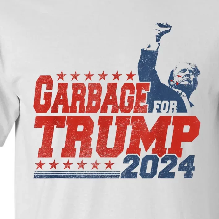 Trump 2024 Election Proud To Be Garbage Vote Trump President Tall T-Shirt