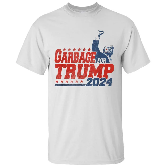 Trump 2024 Election Proud To Be Garbage Vote Trump President Tall T-Shirt