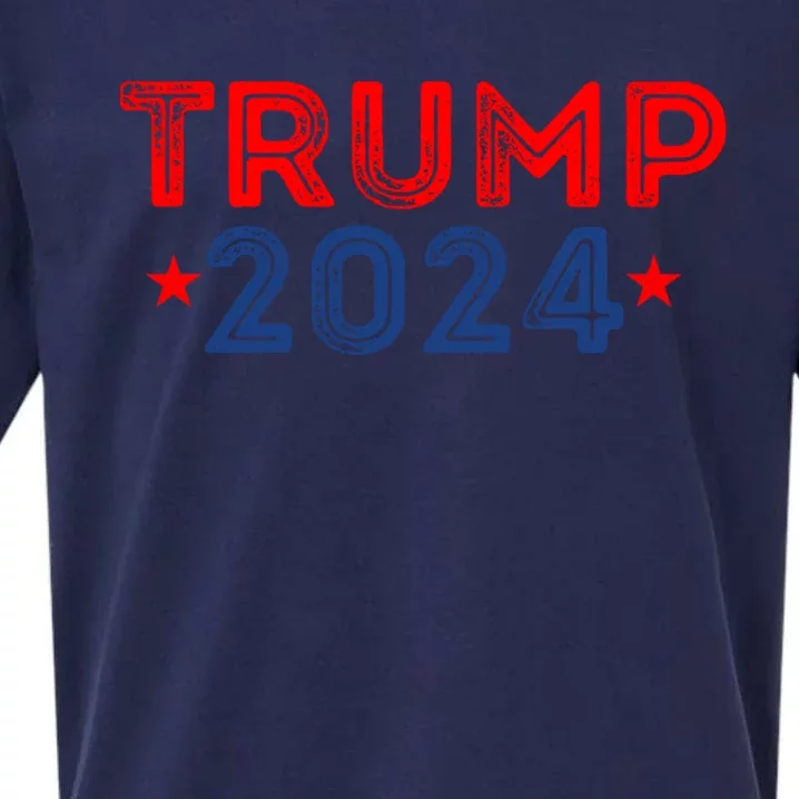 Trump 2024 Election Gift Sueded Cloud Jersey T-Shirt