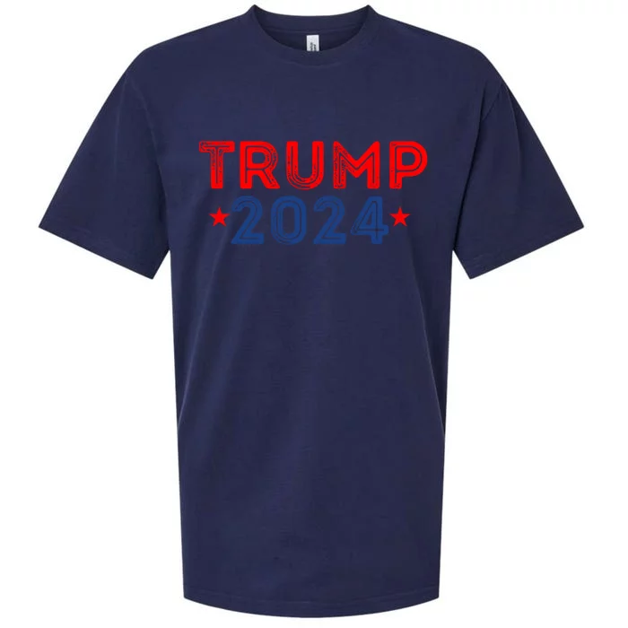 Trump 2024 Election Gift Sueded Cloud Jersey T-Shirt