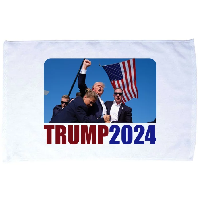 Trump 20247 Election Pennsylvania Rally Shooting Microfiber Hand Towel