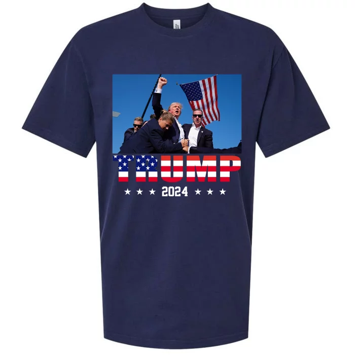 Trump 2024 Election Rally Photo Shooting Pennsylvania Sueded Cloud Jersey T-Shirt