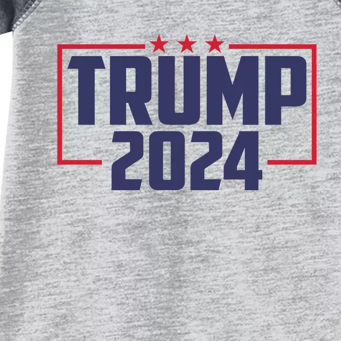 Trump 2024 Election Support Graphic Infant Baby Jersey Bodysuit