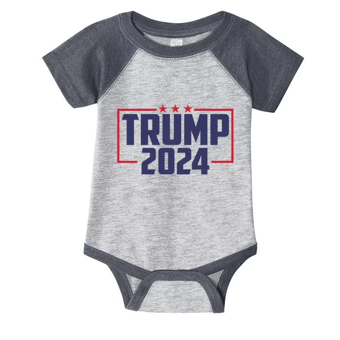 Trump 2024 Election Support Graphic Infant Baby Jersey Bodysuit