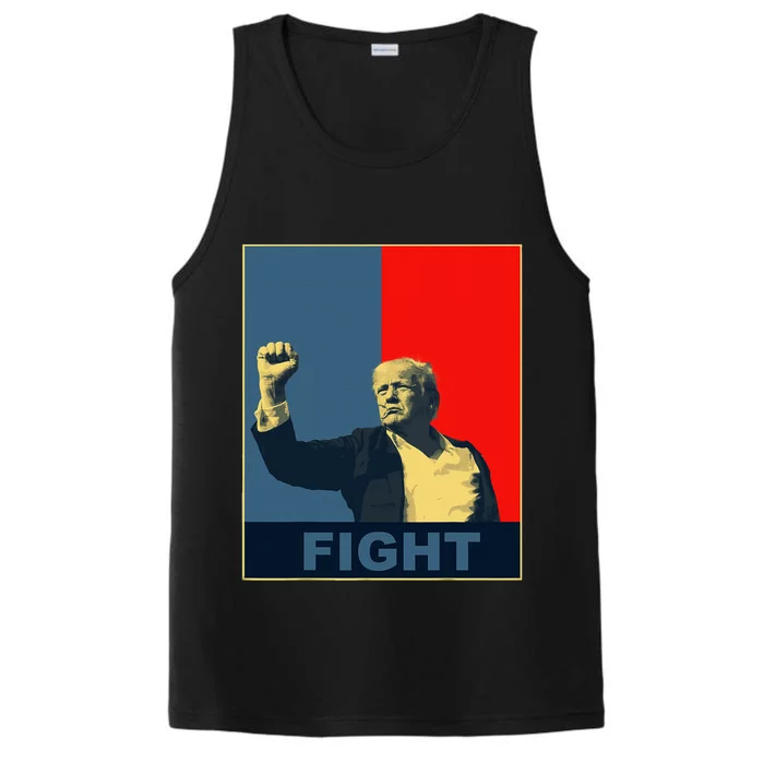 Trump 2024 Fight Design Performance Tank