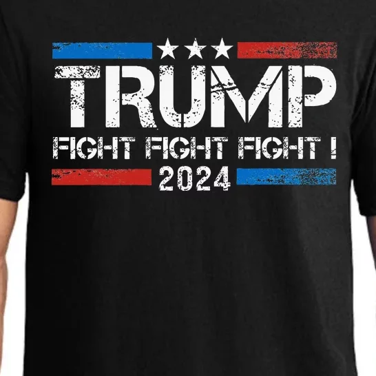 Trump 2024 Fight Fight Fight Trump President Election 2024 Pajama Set