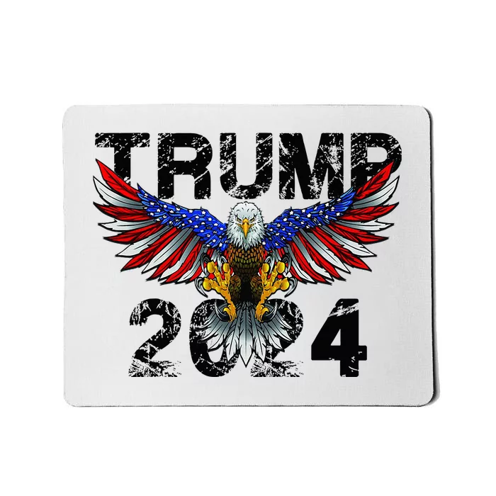 Trump 2024 Flag American Holiday Mousepad