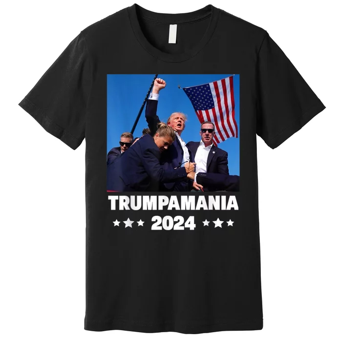 Trumpamania 2024 Funny Election Gift Premium T-Shirt