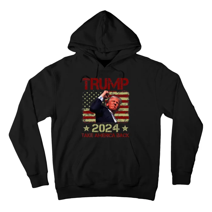 Trump 2024 Fist Pump Trump Survives Rally Hoodie