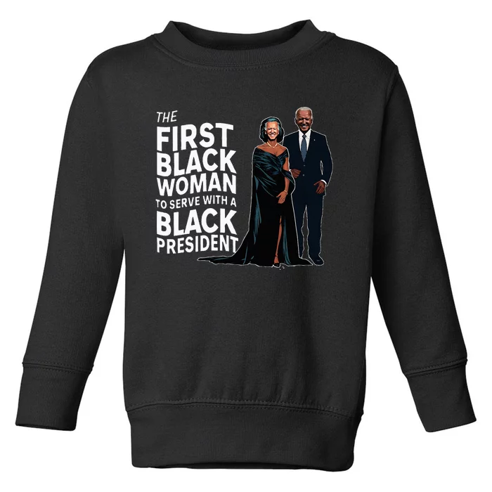 Trump 2024 Funny Biden Slip Quotes Humor Political Toddler Sweatshirt