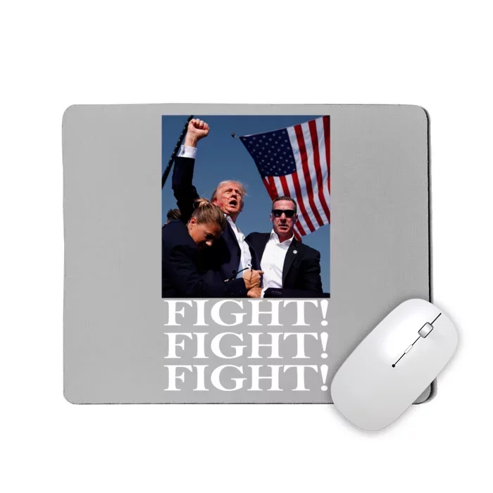 Trump 2024 Fight Fight Fight Fighting For Usa Mousepad