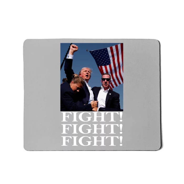 Trump 2024 Fight Fight Fight Fighting For Usa Mousepad