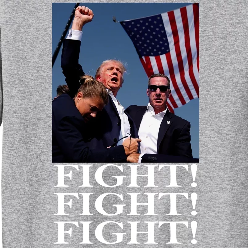 Trump 2024 Fight Fight Fight Fighting For Usa Tall Sweatshirt