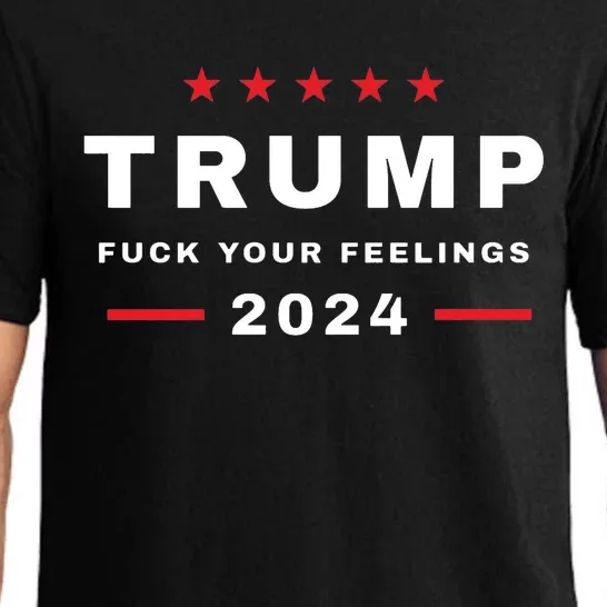 Trump 2024 Fuck Your Feelings Pajama Set