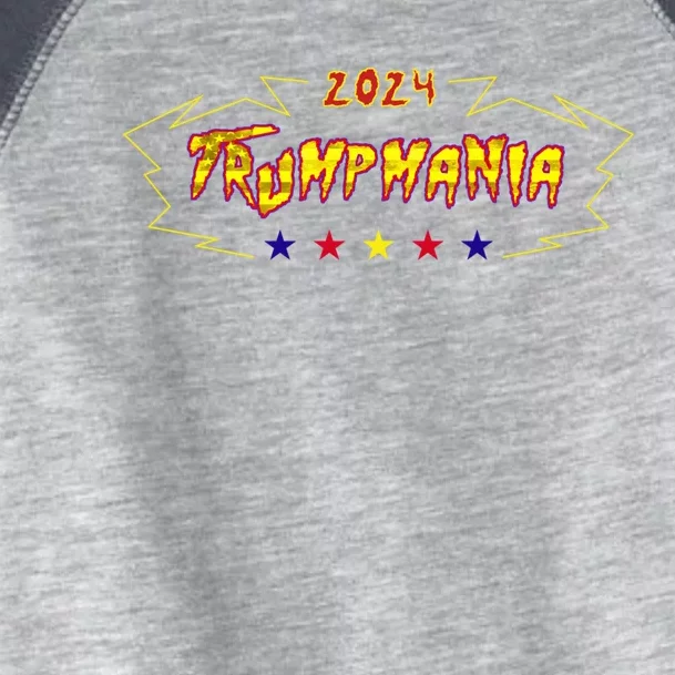 Trumpamania 2024 Funny Let Trumpamania Run Wild Toddler Fine Jersey T-Shirt