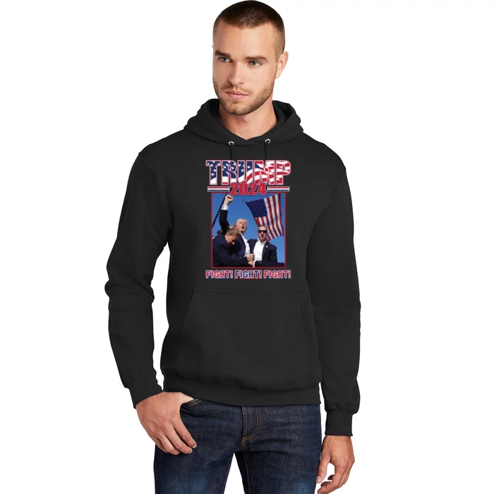 Trump 2024 Fight Fight Fight Hoodie