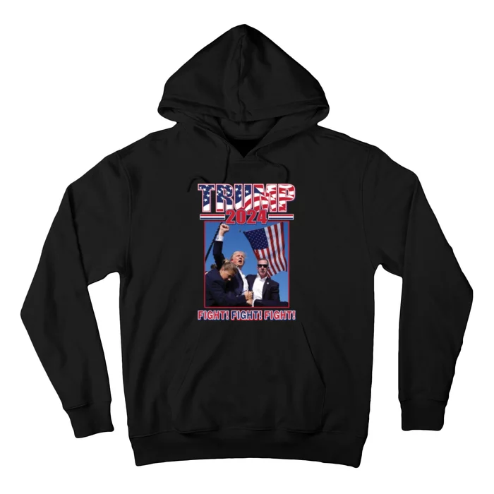 Trump 2024 Fight Fight Fight Hoodie