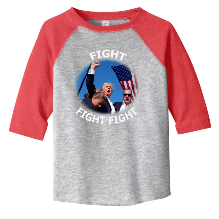 Trump 2024 Fight Fight Fight Fist Assassation Attempt Antiliberal Toddler Fine Jersey T-Shirt