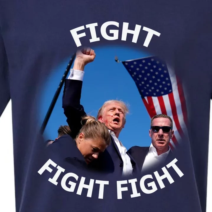 Trump 2024 Fight Fight Fight Fist Assassation Attempt Antiliberal Sueded Cloud Jersey T-Shirt