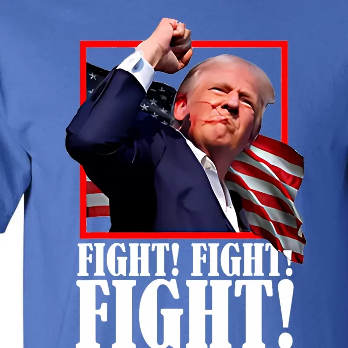 Trump 2024 Fight Fight Fight Pennsylvania Rally Tall T-Shirt