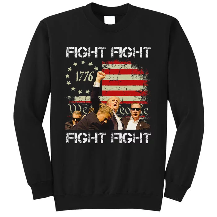 Trump 2024 Fight Pennsylvania Bold Design Tall Sweatshirt