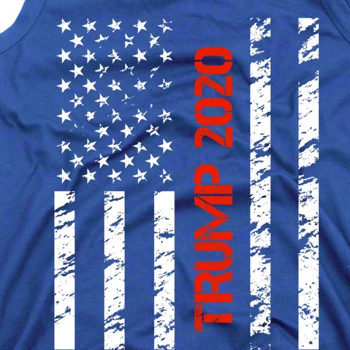 Trump 2020 Flag Patriotic Pro 45th President Trump Gift Tank Top