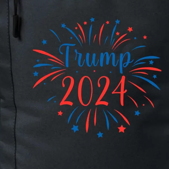 Trump 2024 Firework Support Election Meaningful Gift Daily Commute Backpack