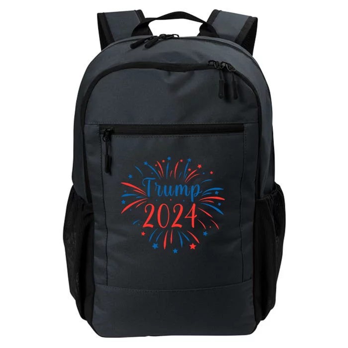 Trump 2024 Firework Support Election Meaningful Gift Daily Commute Backpack