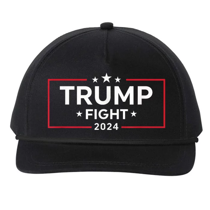 Trump 2024 Fight Fight Fight Trump President Election 2024 Snapback Five-Panel Rope Hat