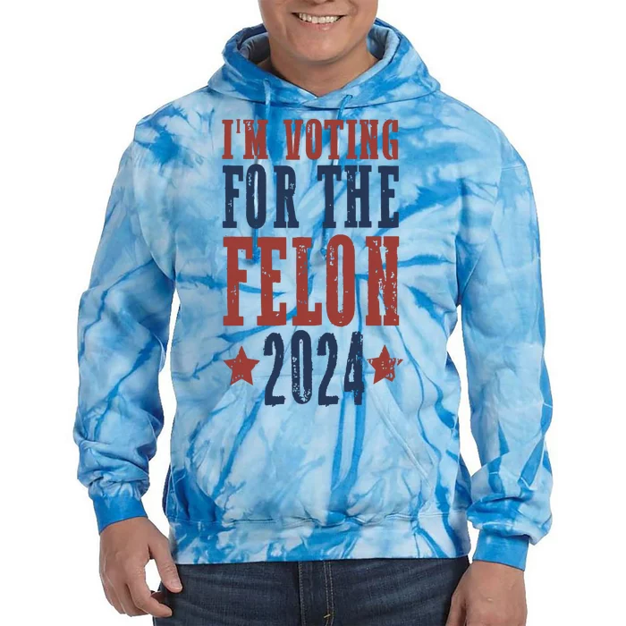 Trump 2024 Free Trump Donald Trump 2024 Tie Dye Hoodie